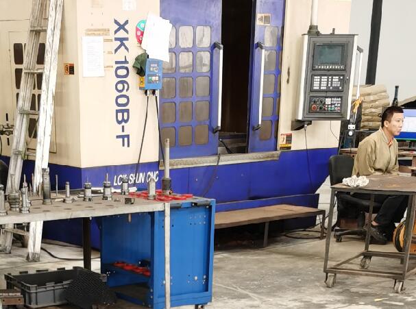 環(huán)潔智車(chē)間環(huán)境一角